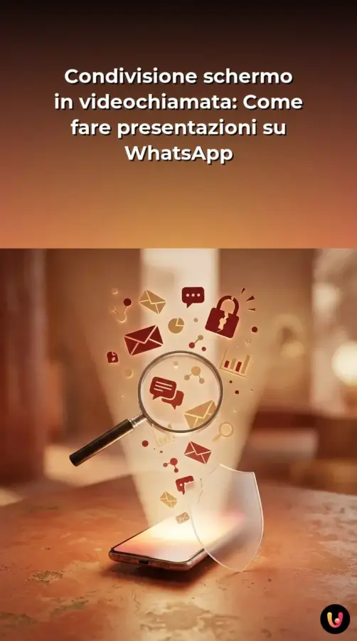 Condivisione schermo in videochiamata: Come fare presentazioni su WhatsApp | Storia Visuale