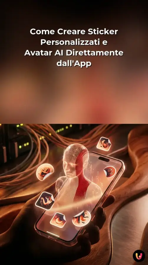 Come Creare Sticker Personalizzati e Avatar AI Direttamente dall&rsquo;App | Storia Visuale