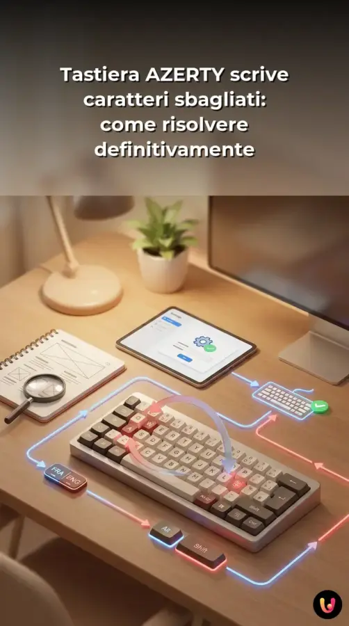 Tastiera AZERTY scrive caratteri sbagliati: come risolvere definitivamente | Storia Visuale