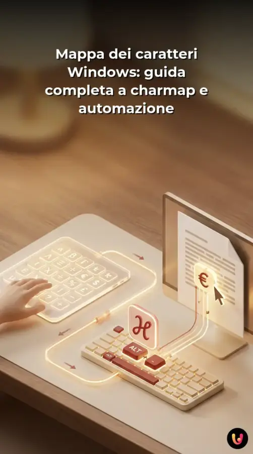Mappa dei caratteri Windows: guida completa a charmap e automazione | Storia Visuale