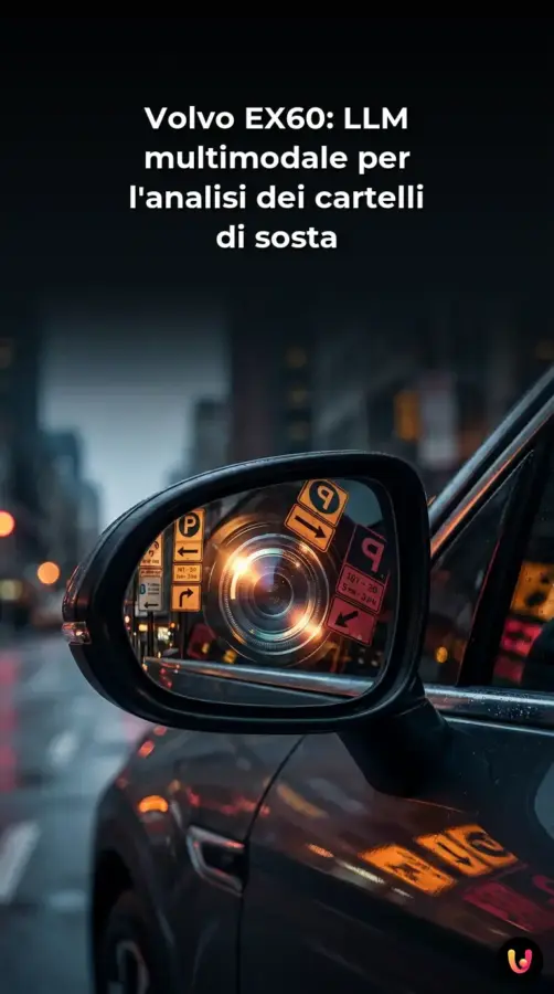Volvo EX60: LLM multimodale per l&rsquo;analisi dei cartelli di sosta | Storia Visuale