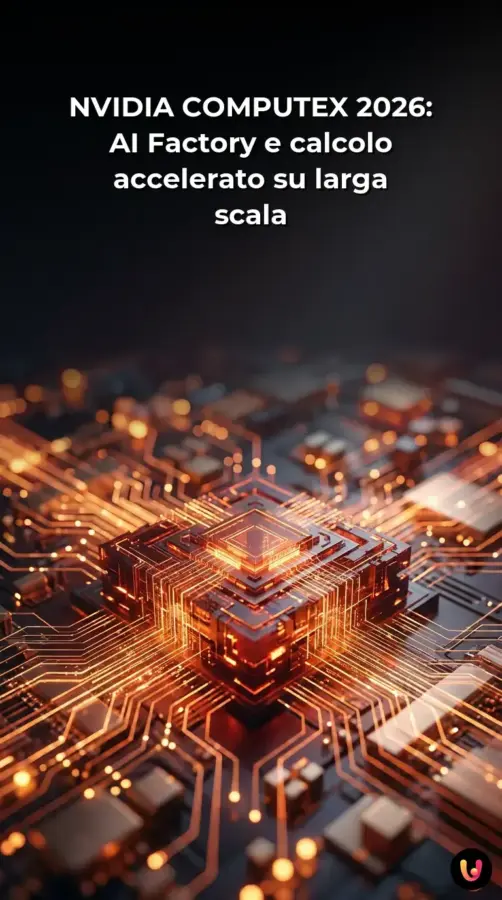 NVIDIA COMPUTEX 2026: AI Factory e calcolo accelerato su larga scala | Storia Visuale