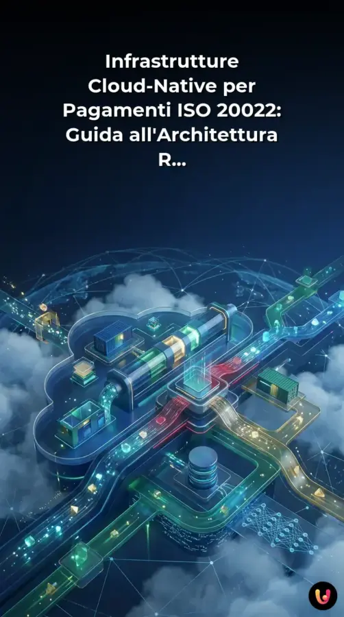 Infrastrutture Cloud-Native per Pagamenti ISO 20022: Guida all&rsquo;Architettura Real-Time | Storia Visuale