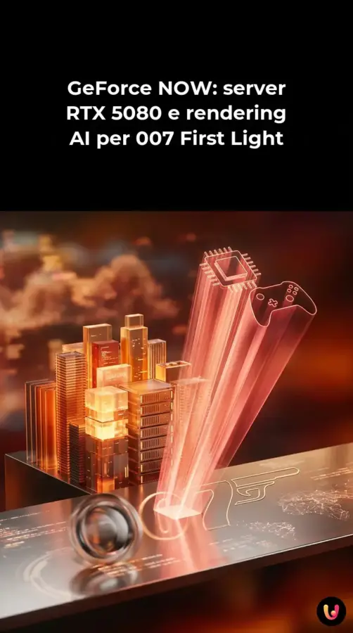 GeForce NOW: server RTX 5080 e rendering AI per 007 First Light | Storia Visuale