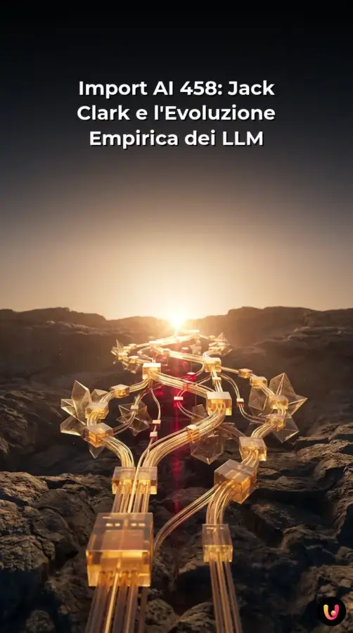 Import AI 458: Jack Clark e l&rsquo;Evoluzione Empirica dei LLM | Storia Visuale