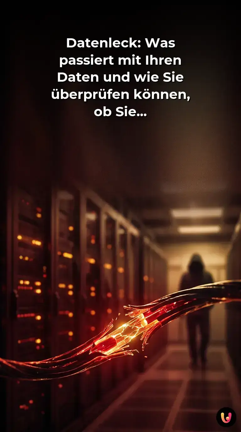 Ein digitaler Risikorechner analysiert gestohlene pers&ouml;nliche Daten nach einem Cyberangriff.