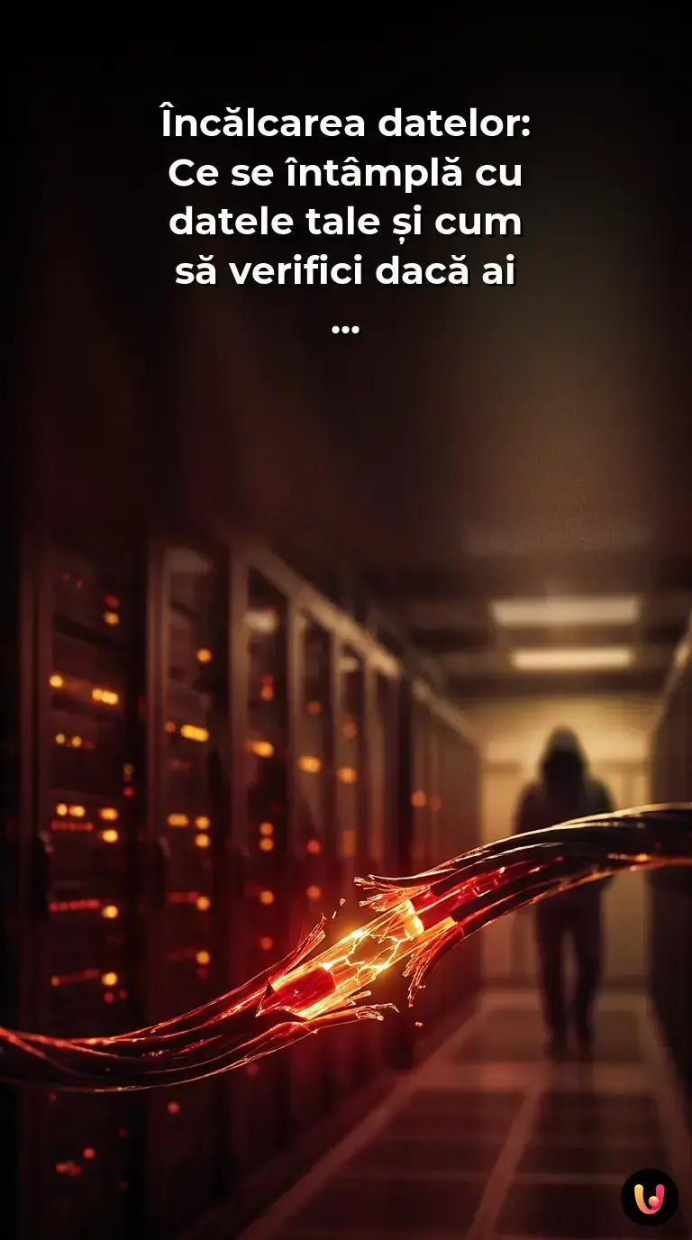 Ghid vizual despre pașii de urmat &icirc;n cazul unei breșe de securitate a datelor personale.