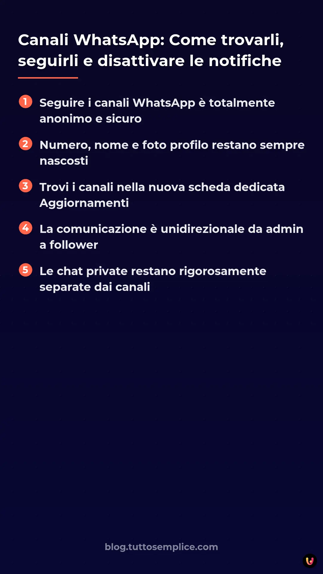 List: Canali WhatsApp: Come trovarli, seguirli e disattivare le notifiche
