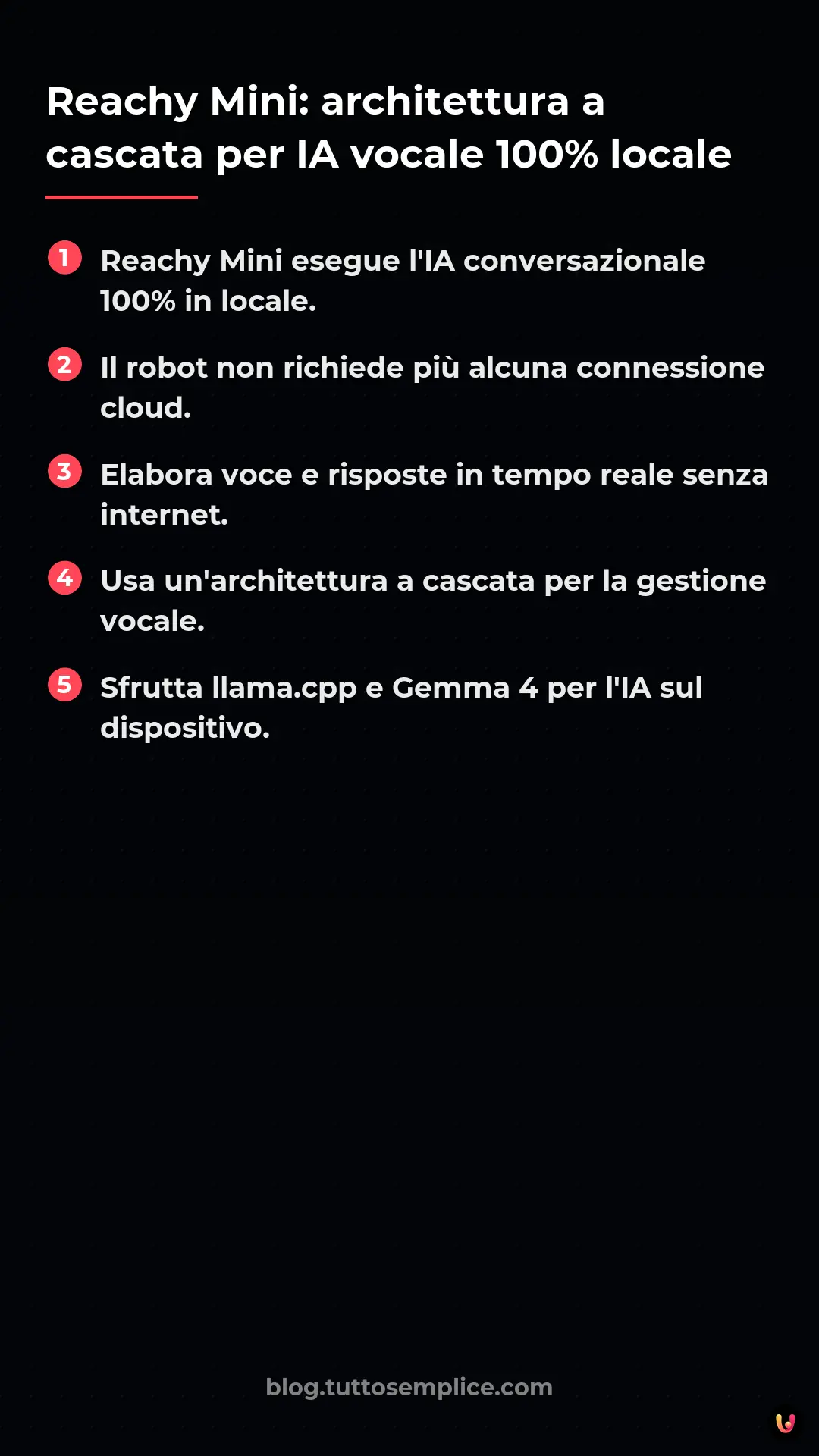 List: Reachy Mini: architettura a cascata per IA vocale 100% locale