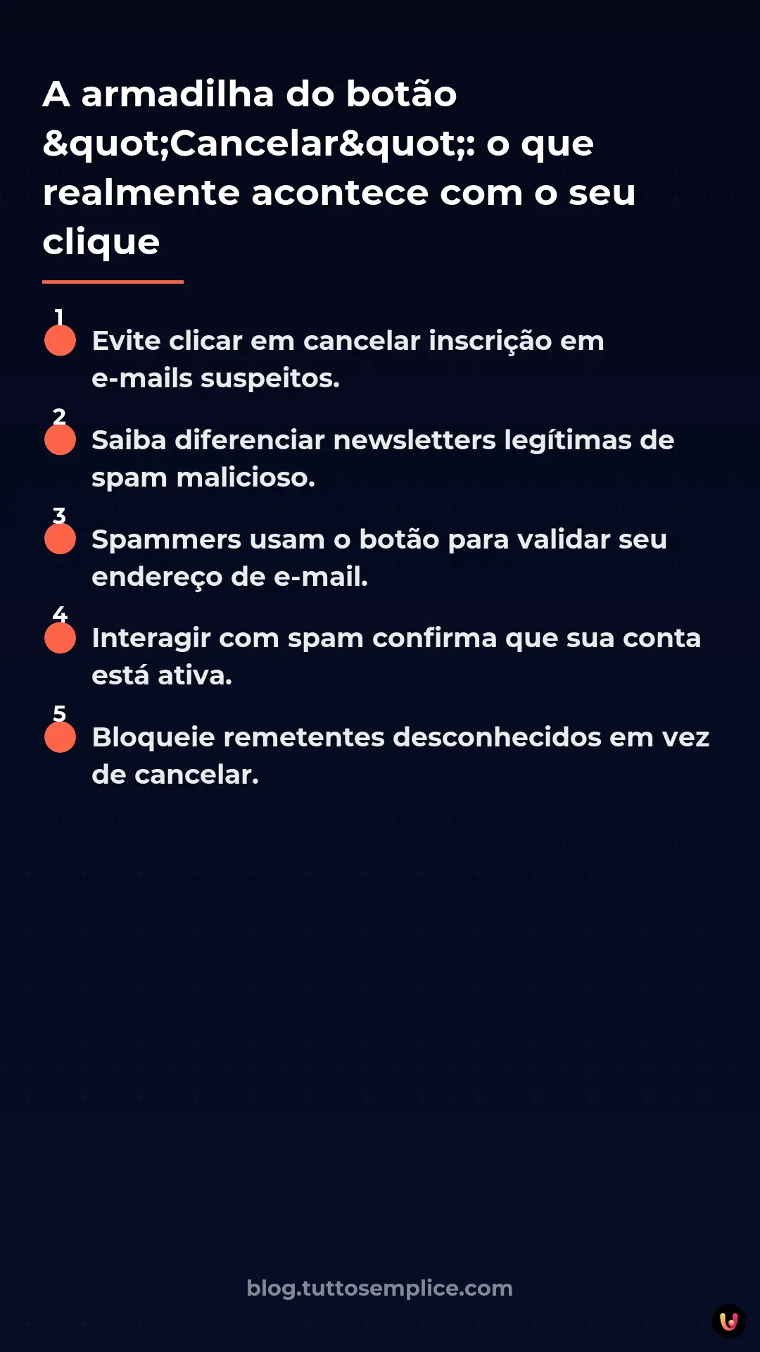 List: A armadilha do bot&atilde;o "Cancelar": o que realmente acontece com o seu clique