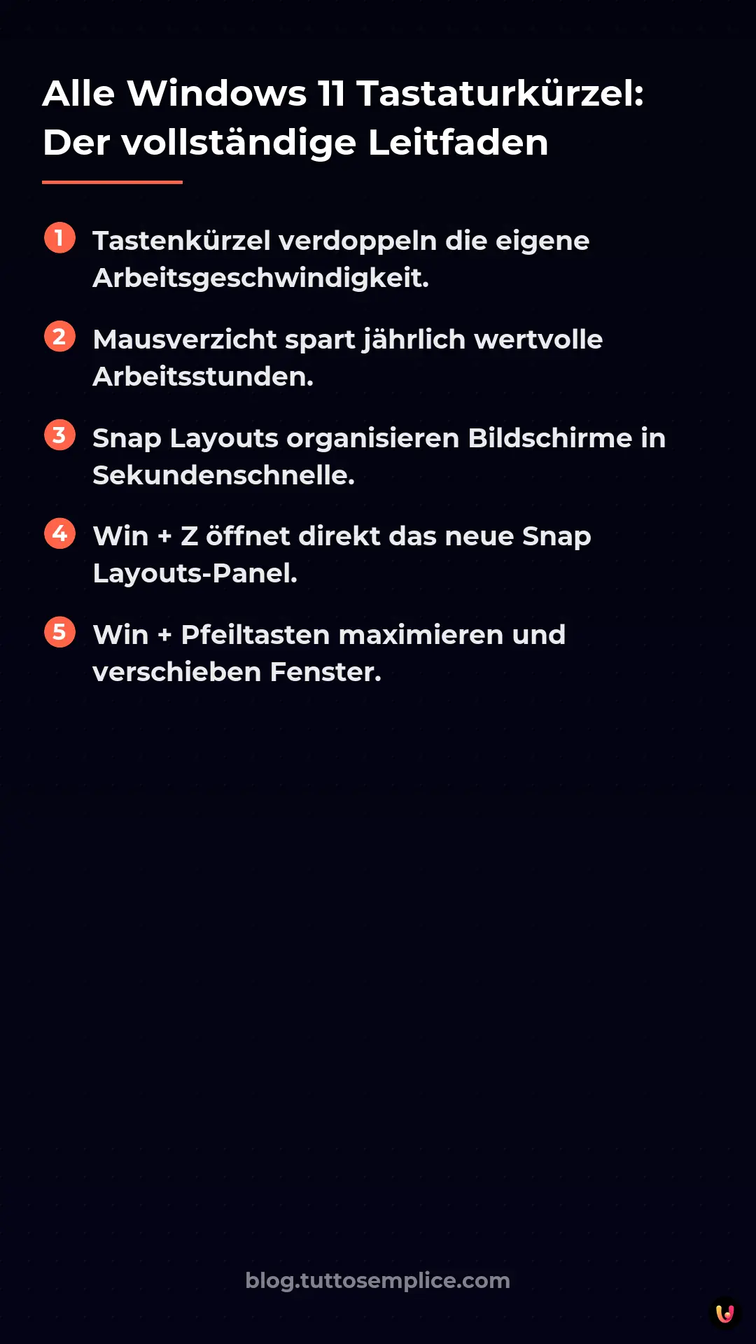 List: Alle Windows 11 Tastaturk&uuml;rzel: Der vollst&auml;ndige Leitfaden