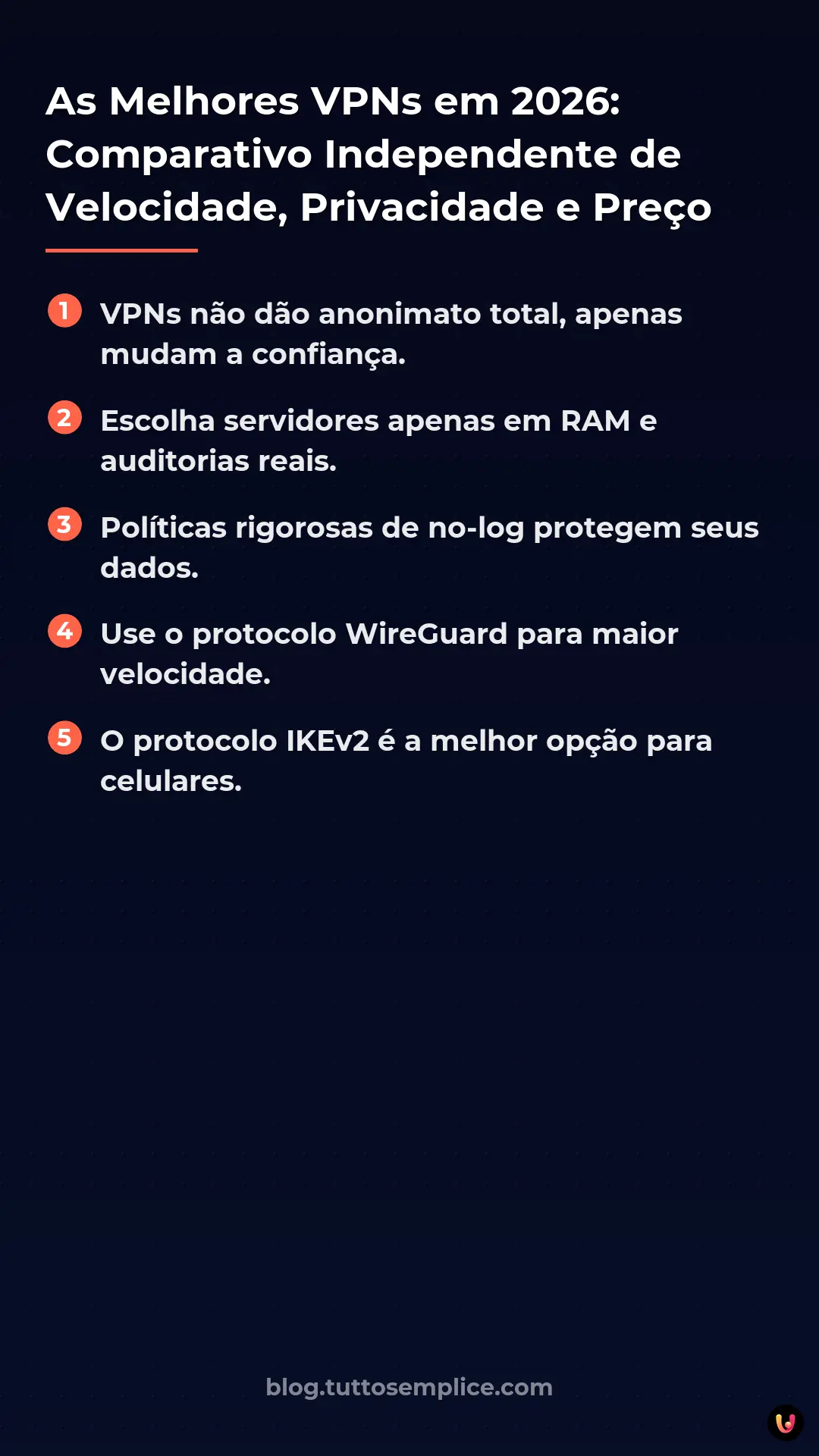 List: As Melhores VPNs em 2026: Comparativo Independente de Velocidade, Privacidade e Pre&ccedil;o
