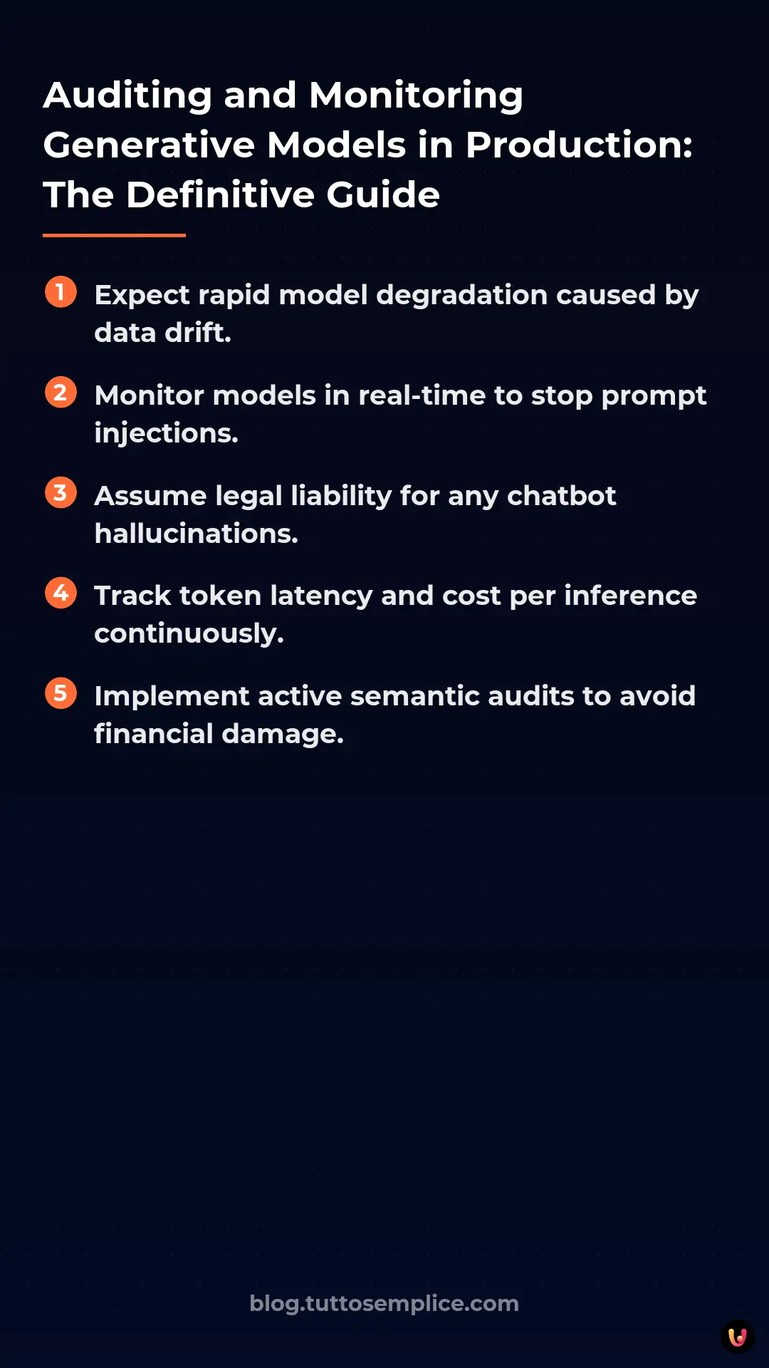 List: Auditing and Monitoring Generative Models in Production: The Definitive Guide