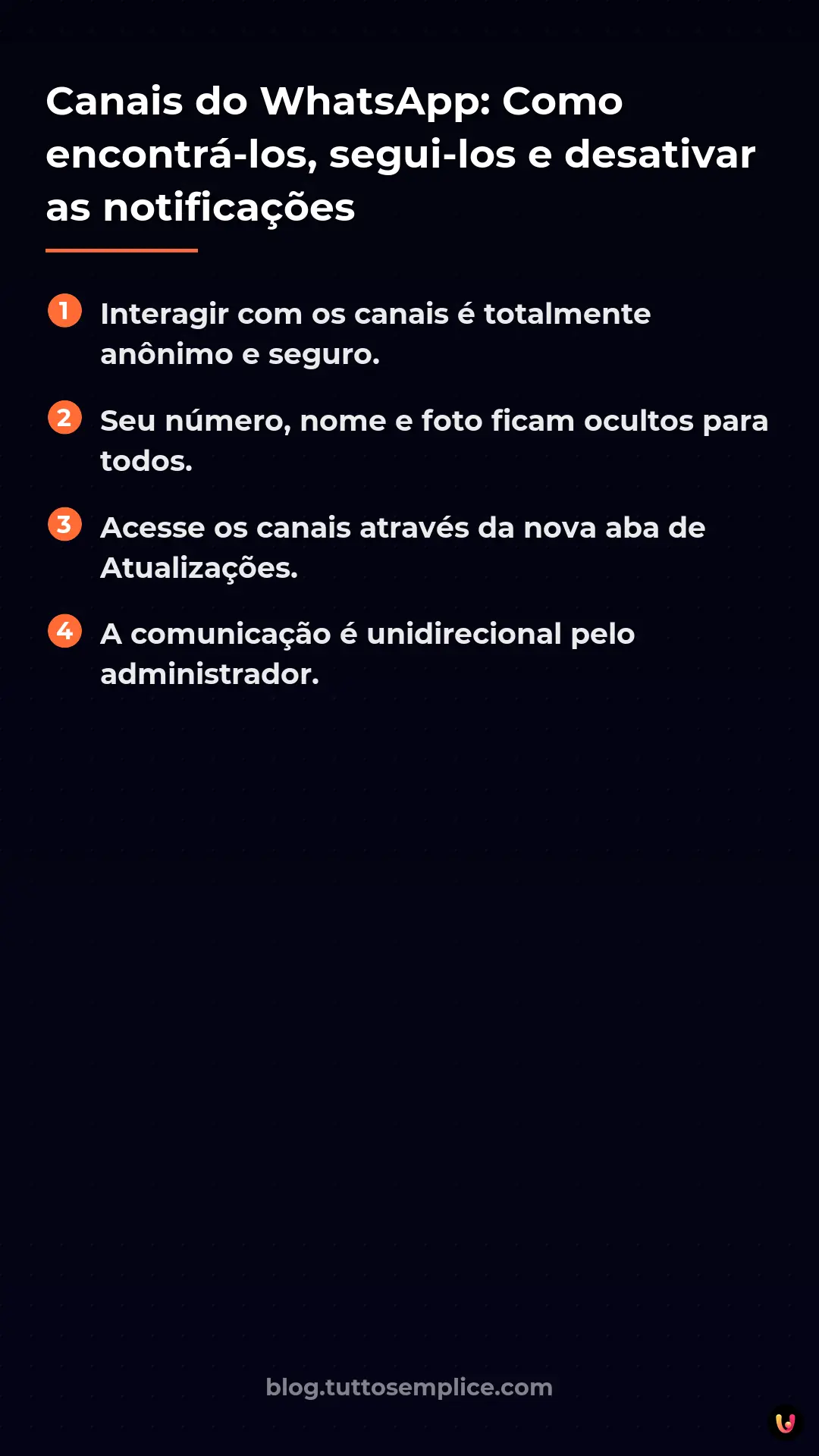 List: Canais do WhatsApp: Como encontr&aacute;-los, segui-los e desativar as notifica&ccedil;&otilde;es
