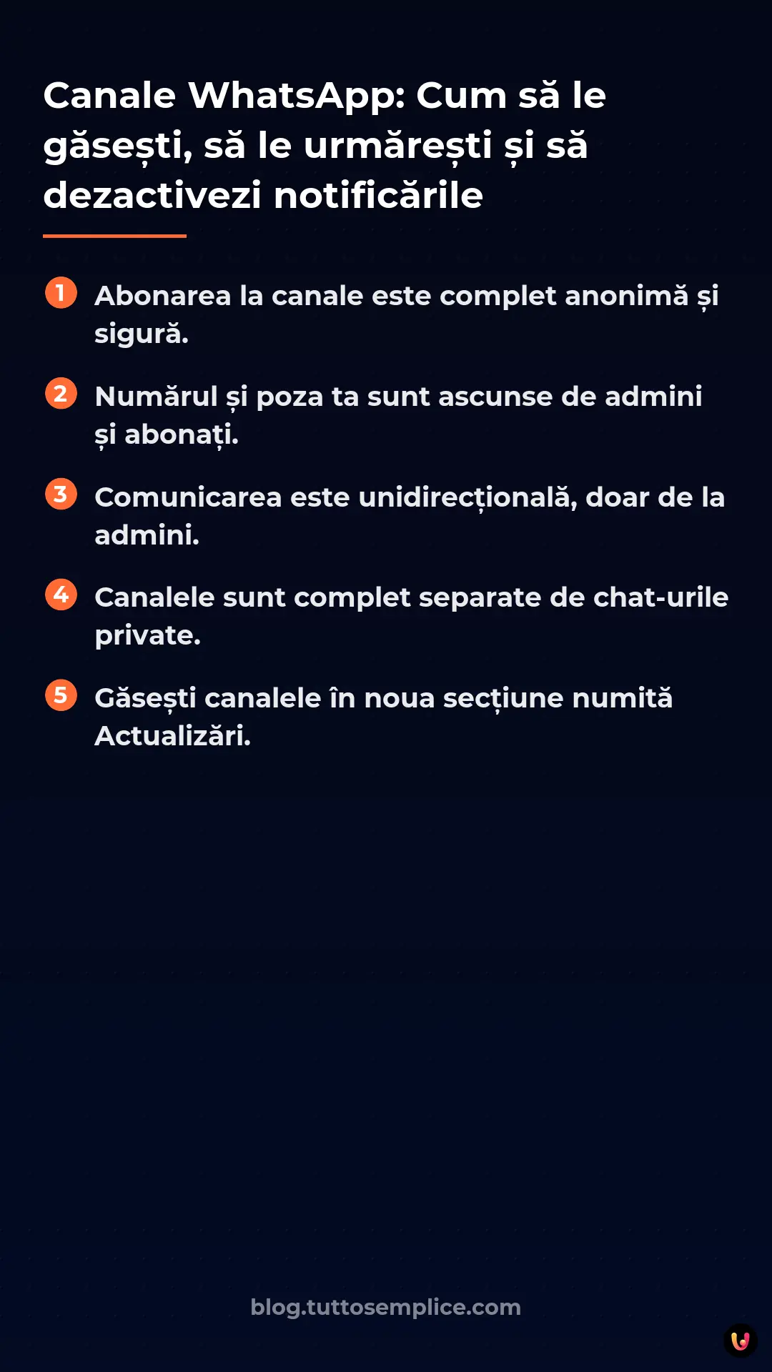 List: Canale WhatsApp: Cum să le găsești, să le urmărești și să dezactivezi notificările