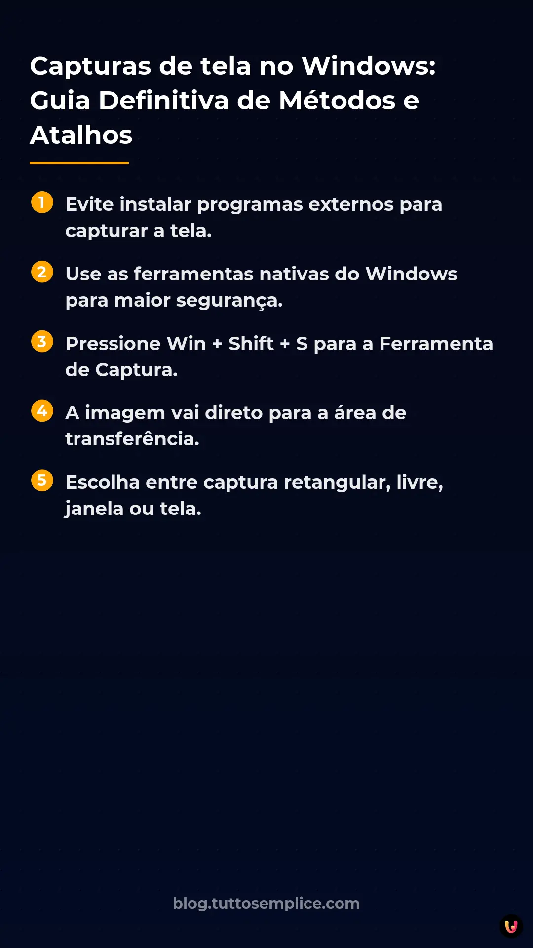 List: Capturas de tela no Windows: Guia Definitiva de M&eacute;todos e Atalhos