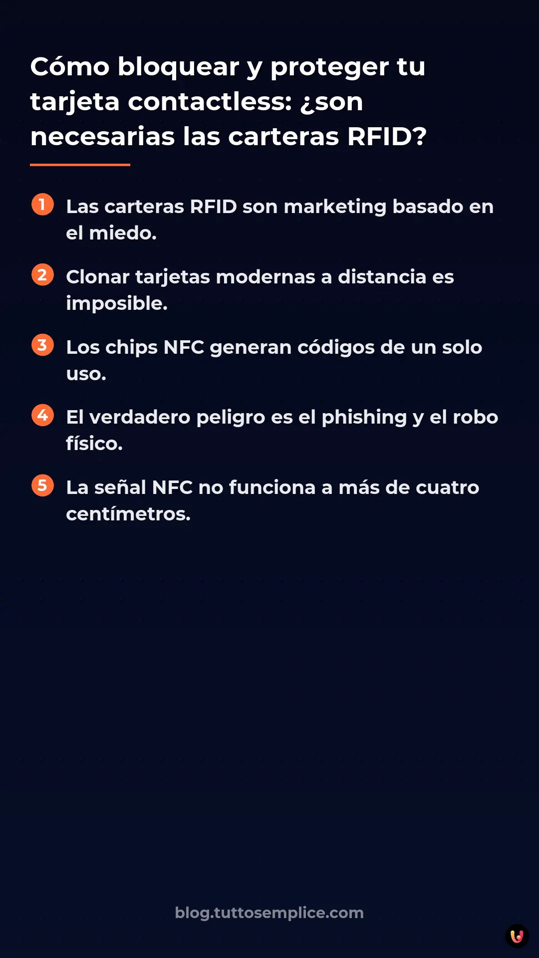 List: C&oacute;mo bloquear y proteger tu tarjeta contactless: &iquest;son necesarias las carteras RFID?