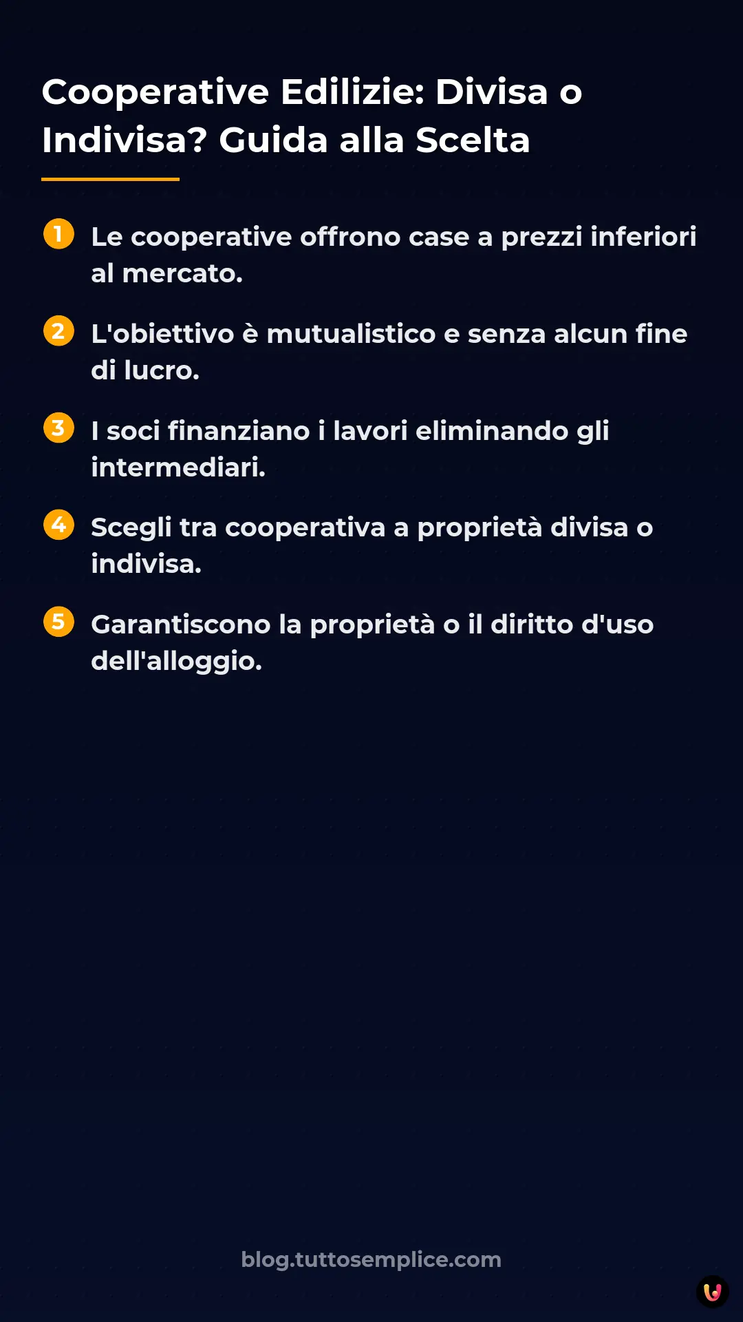 List: Cooperative Edilizie: Divisa o Indivisa? Guida alla Scelta