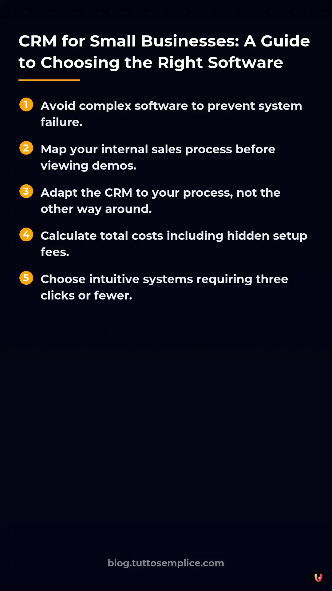 List: CRM for Small Businesses: A Guide to Choosing the Right Software