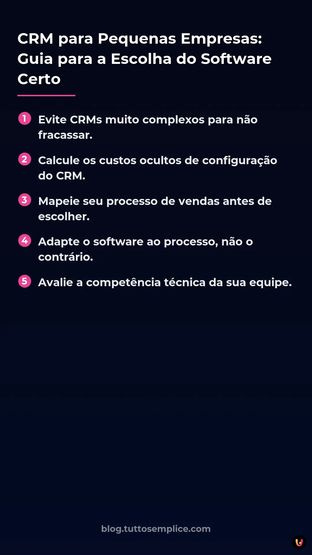 List: CRM para Pequenas Empresas: Guia para a Escolha do Software Certo