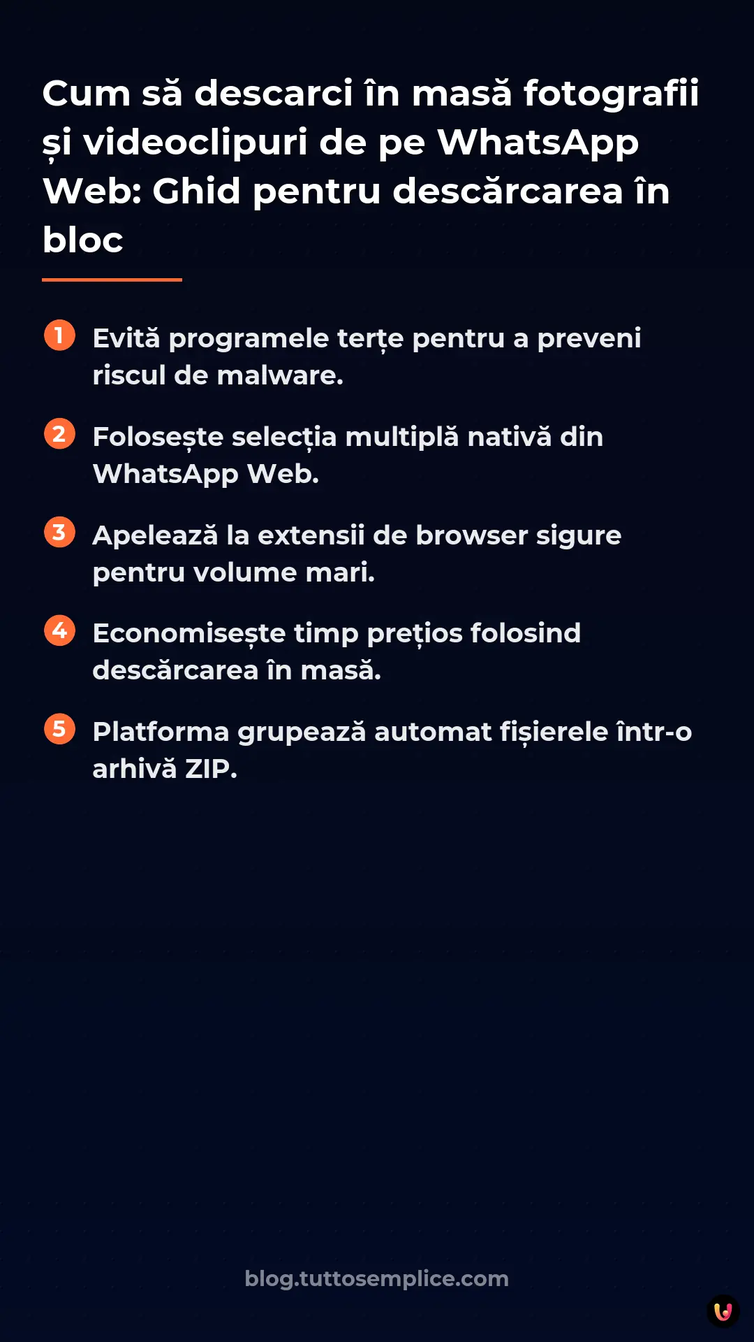 List: Cum să descarci &icirc;n masă fotografii și videoclipuri de pe WhatsApp Web: Ghid pentru descărcarea &icirc;n bloc