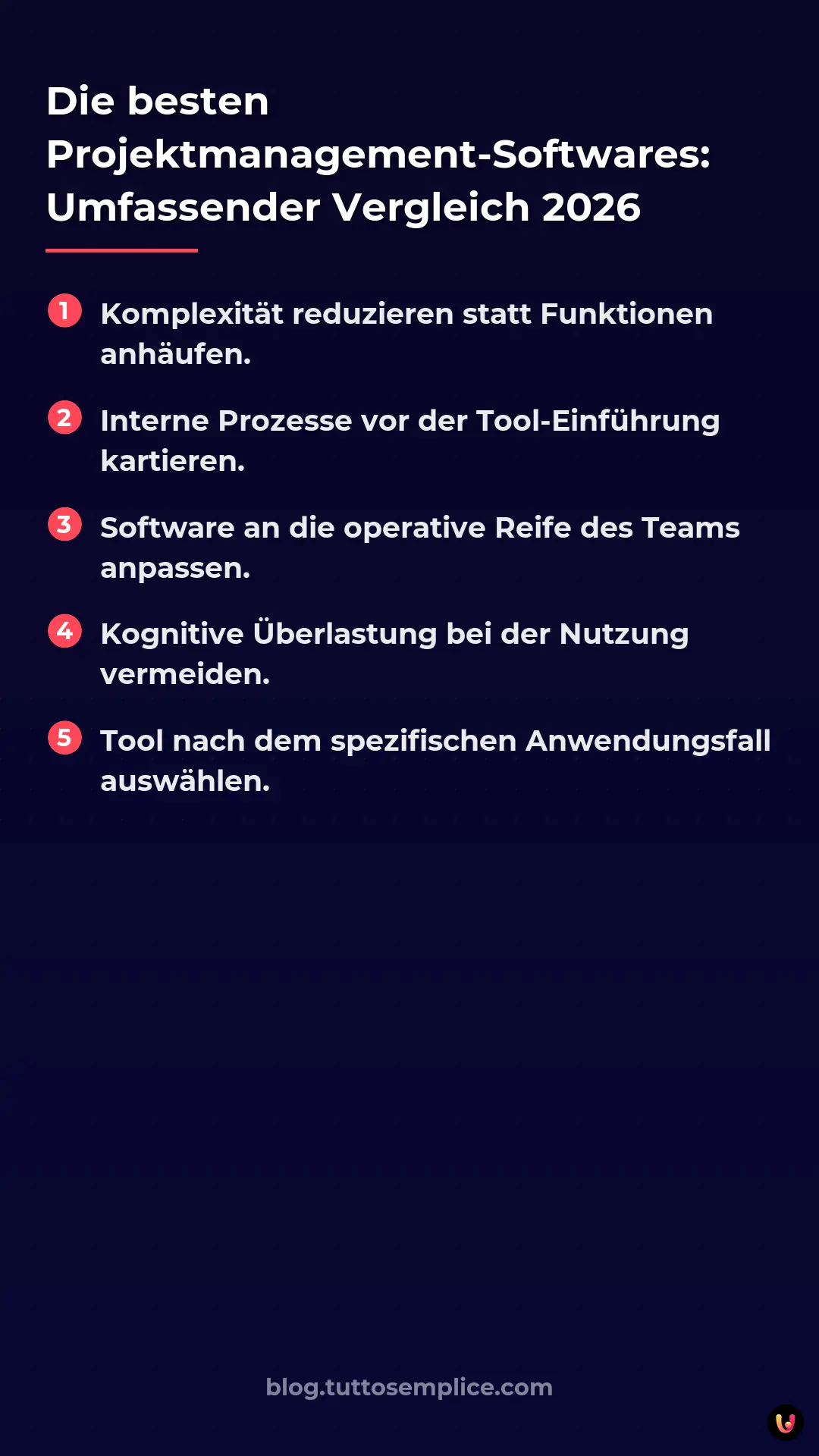 List: Die besten Projektmanagement-Softwares: Umfassender Vergleich 2026