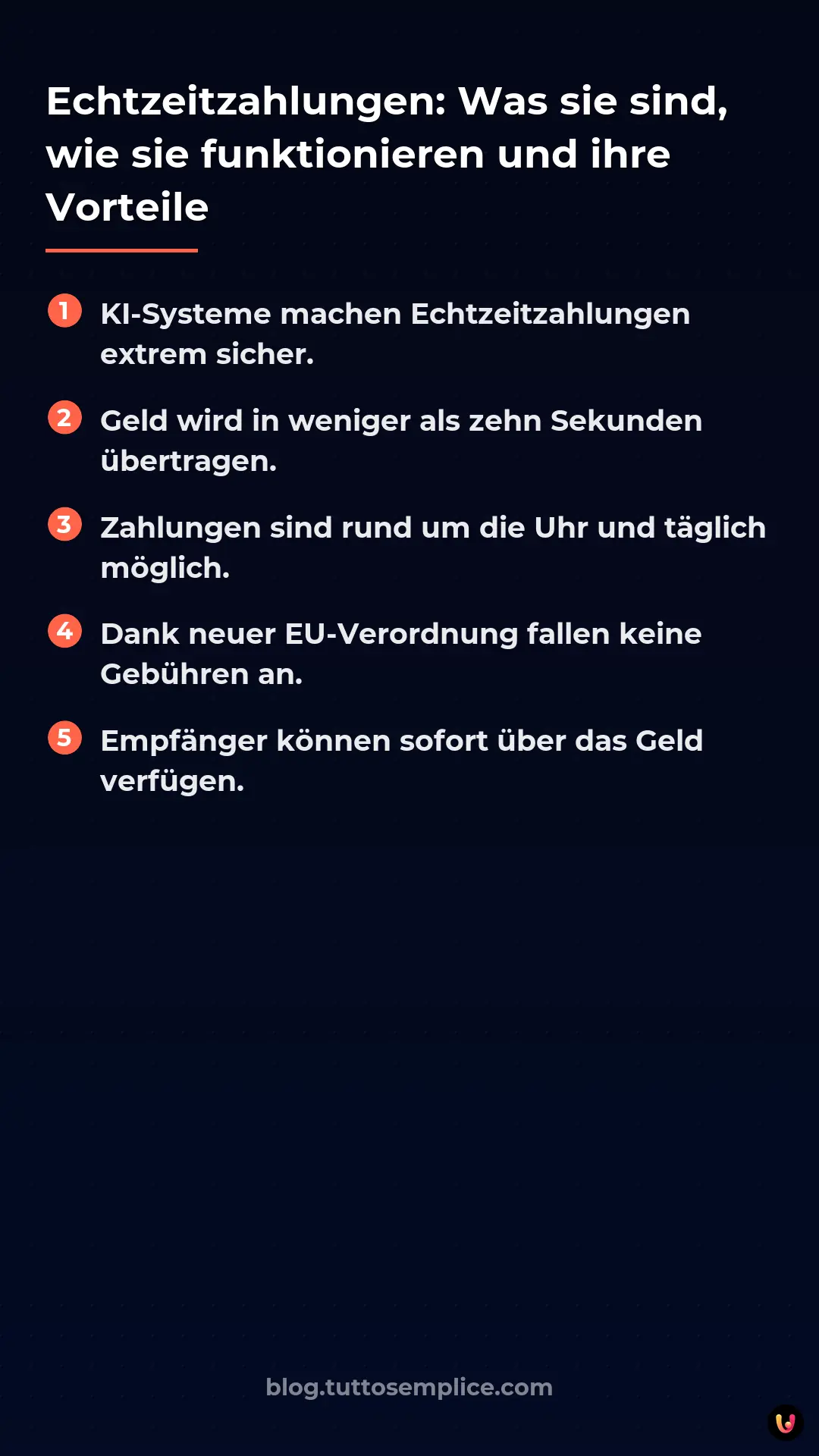 List: Echtzeitzahlungen: Was sie sind, wie sie funktionieren und ihre Vorteile