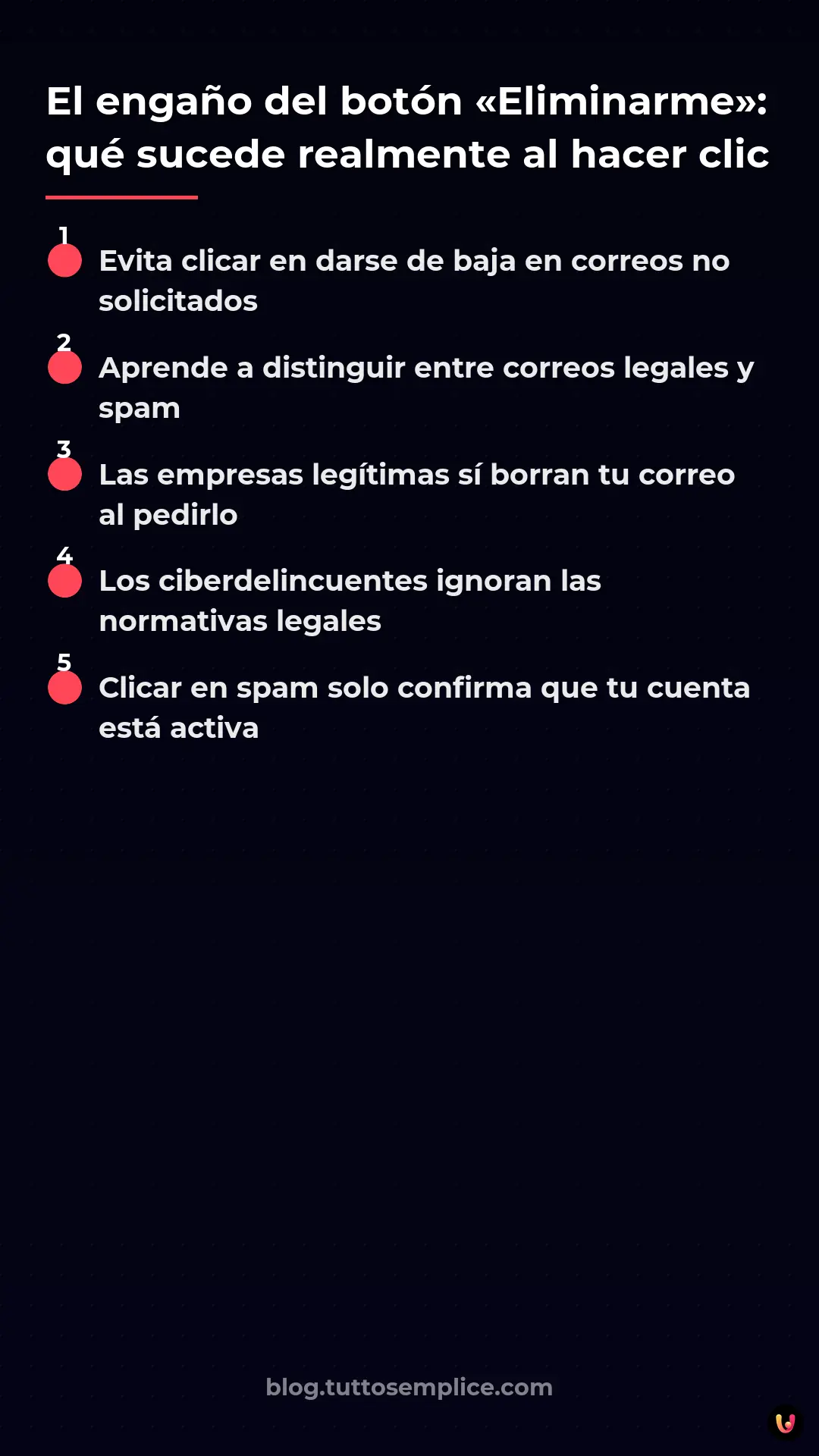 List: El enga&ntilde;o del bot&oacute;n &laquo;Eliminarme&raquo;: qu&eacute; sucede realmente al hacer clic