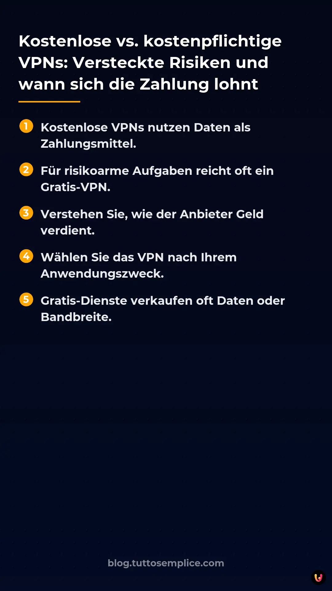 List: Kostenlose vs. kostenpflichtige VPNs: Versteckte Risiken und wann sich die Zahlung lohnt