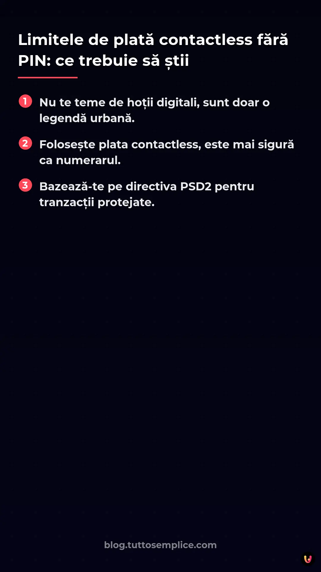 List: Limitele de plată contactless fără PIN: ce trebuie să știi