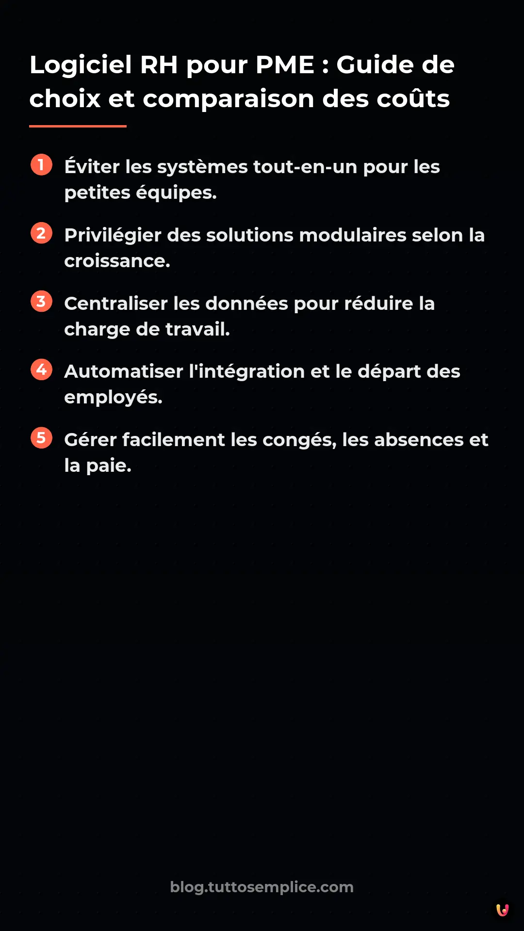 List: Logiciel RH pour PME : Guide de choix et comparaison des co&ucirc;ts