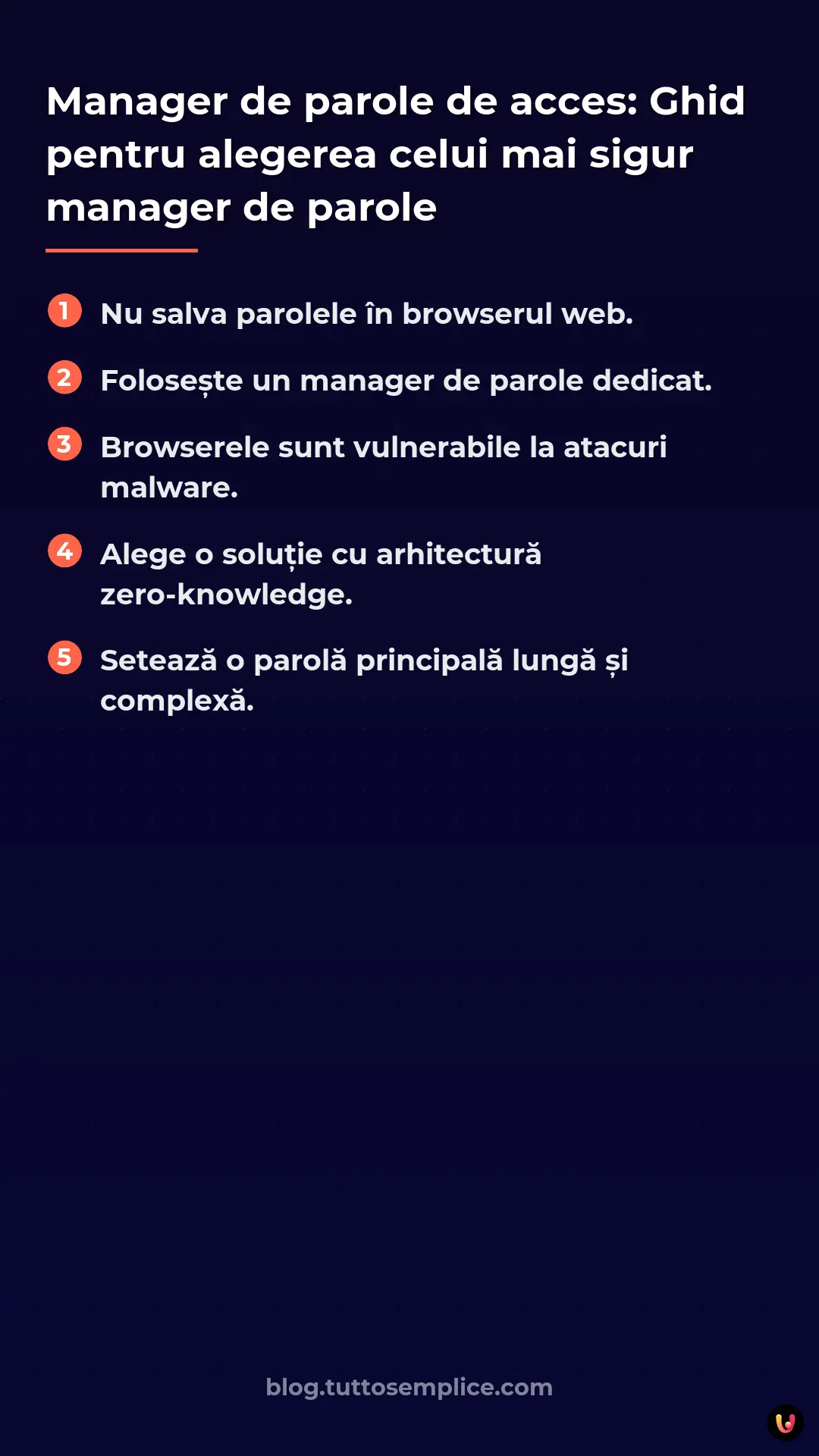 List: Manager de parole de acces: Ghid pentru alegerea celui mai sigur manager de parole