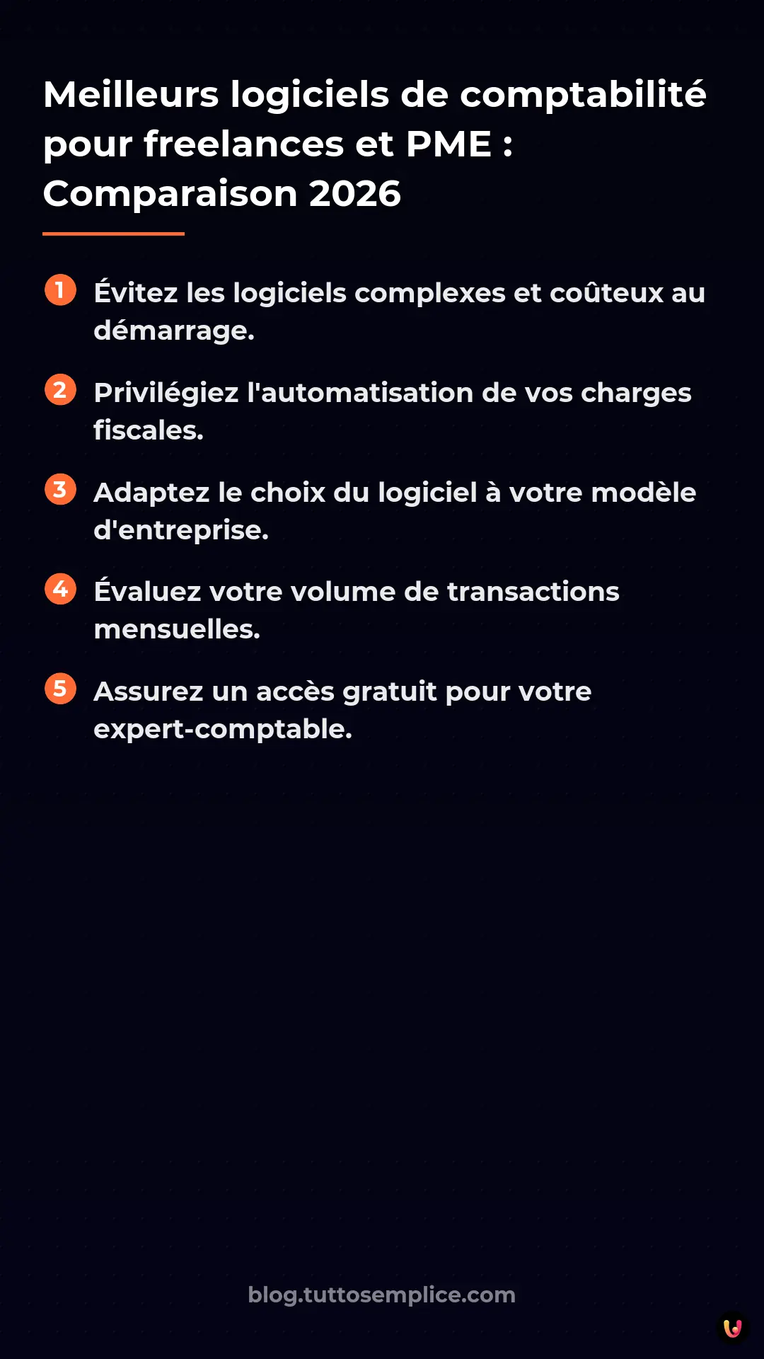 List: Meilleurs logiciels de comptabilit&eacute; pour freelances et PME : Comparaison 2026