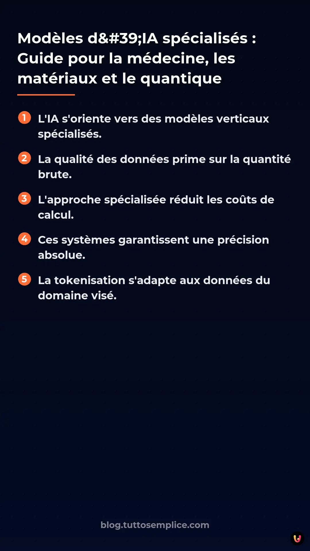 List: Mod&egrave;les d'IA sp&eacute;cialis&eacute;s&nbsp;: Guide pour la m&eacute;decine, les mat&eacute;riaux et le quantique