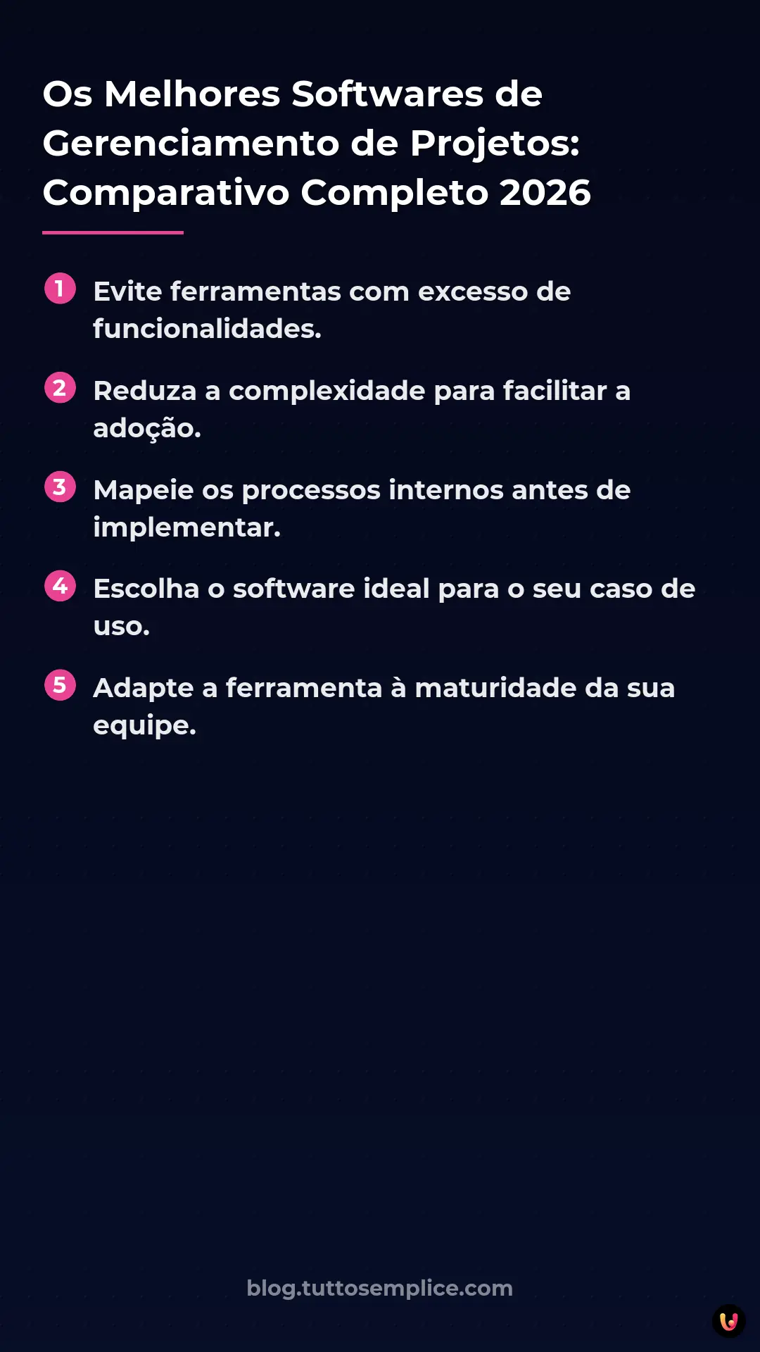 List: Os Melhores Softwares de Gerenciamento de Projetos: Comparativo Completo 2026