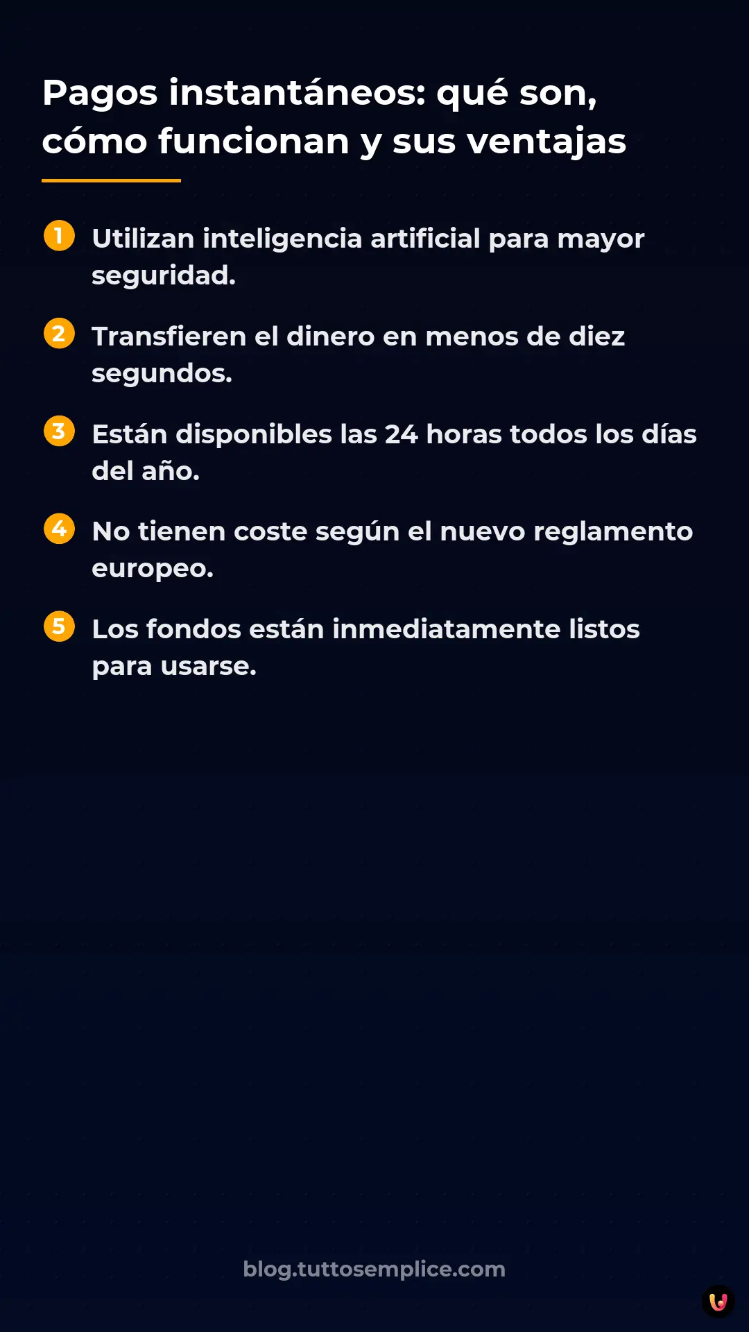 List: Pagos instant&aacute;neos: qu&eacute; son, c&oacute;mo funcionan y sus ventajas