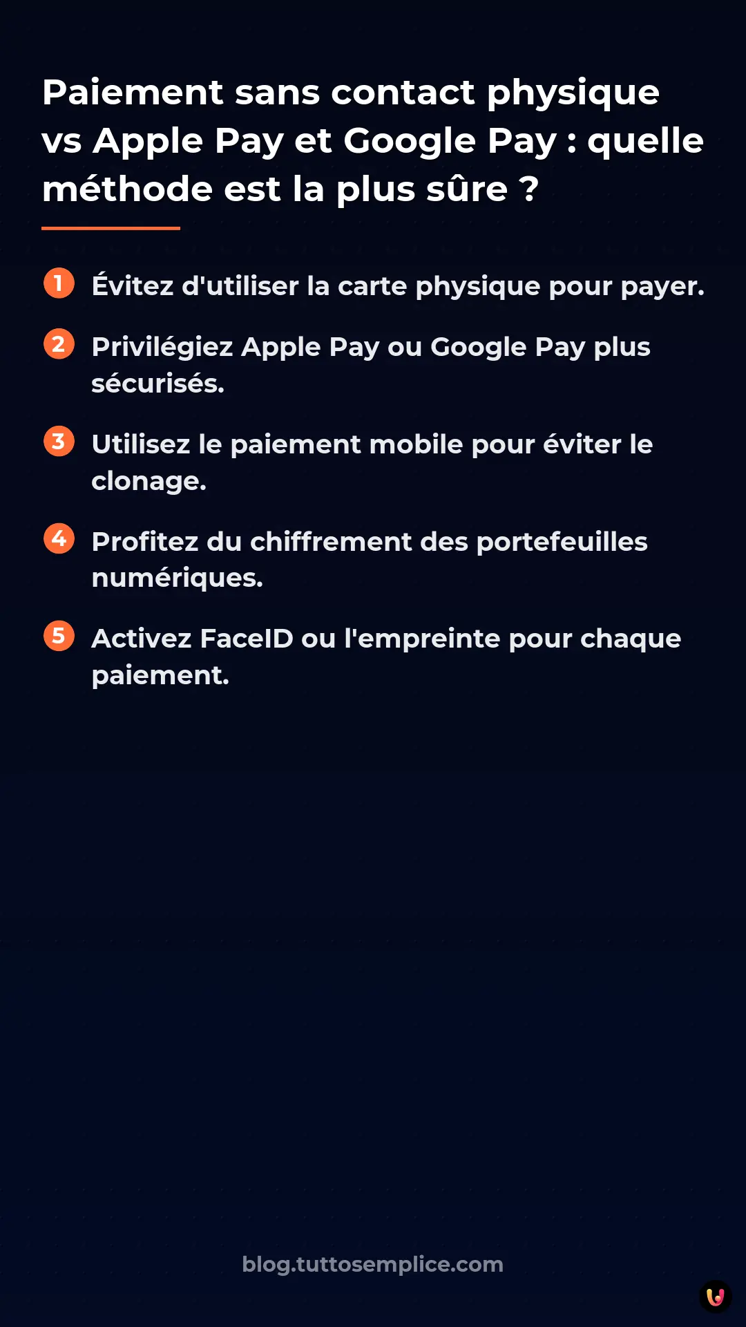List: Paiement sans contact physique vs Apple Pay et Google Pay : quelle m&eacute;thode est la plus s&ucirc;re ?