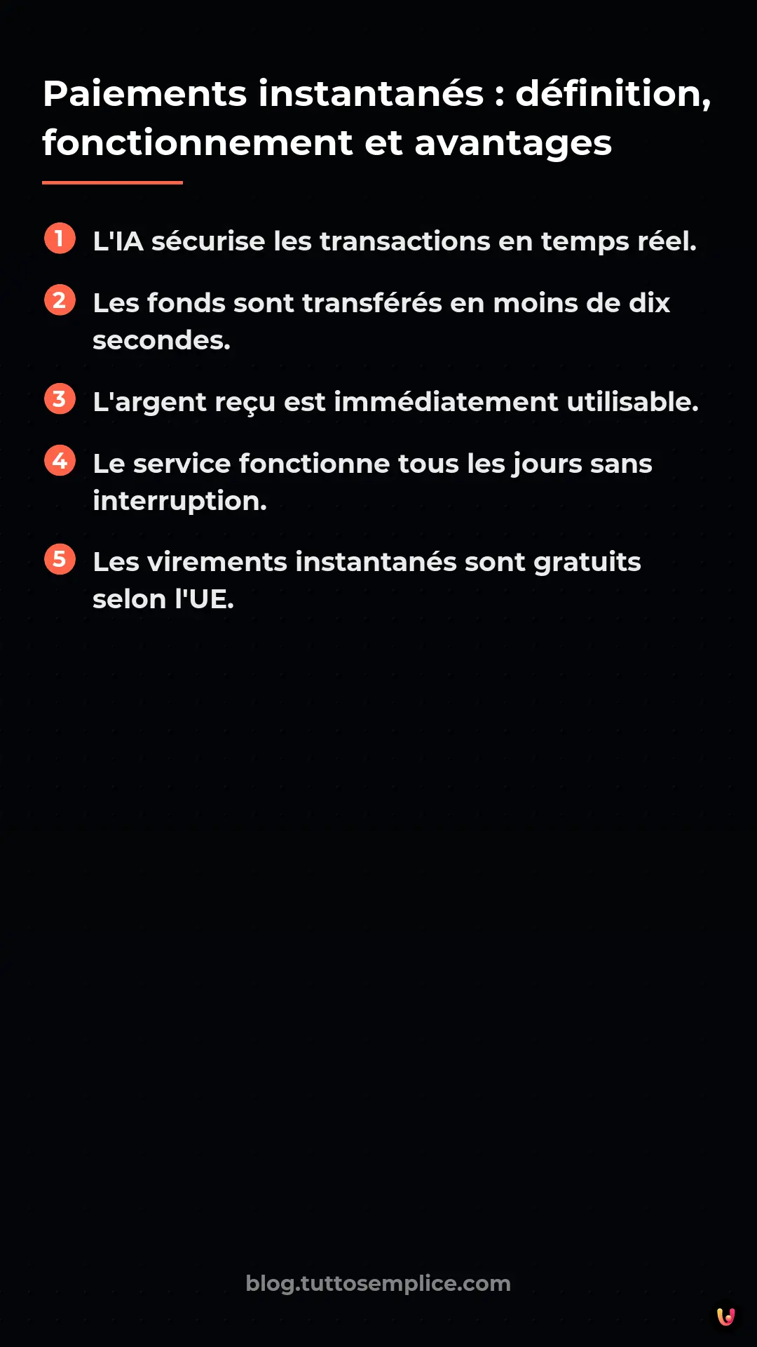 List: Paiements instantan&eacute;s : d&eacute;finition, fonctionnement et avantages