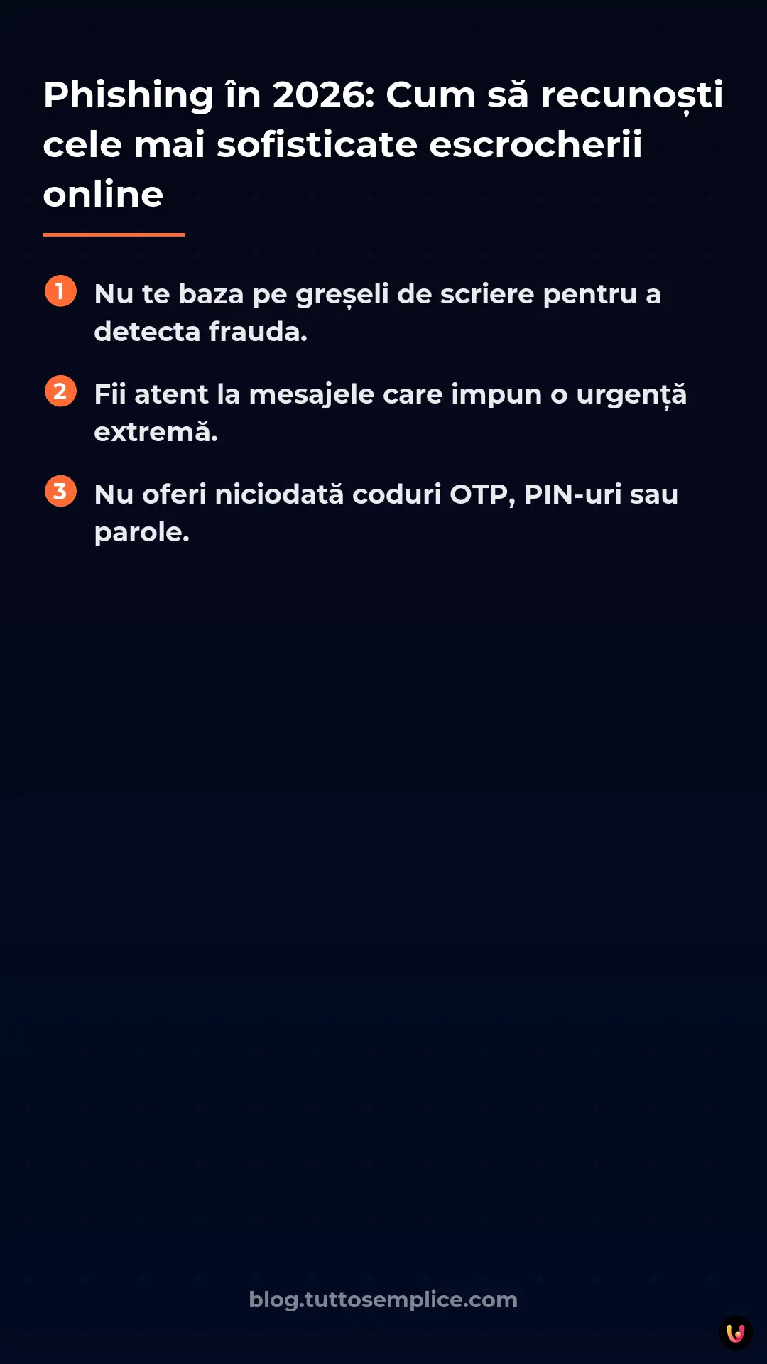 List: Phishing &icirc;n 2026: Cum să recunoști cele mai sofisticate escrocherii online