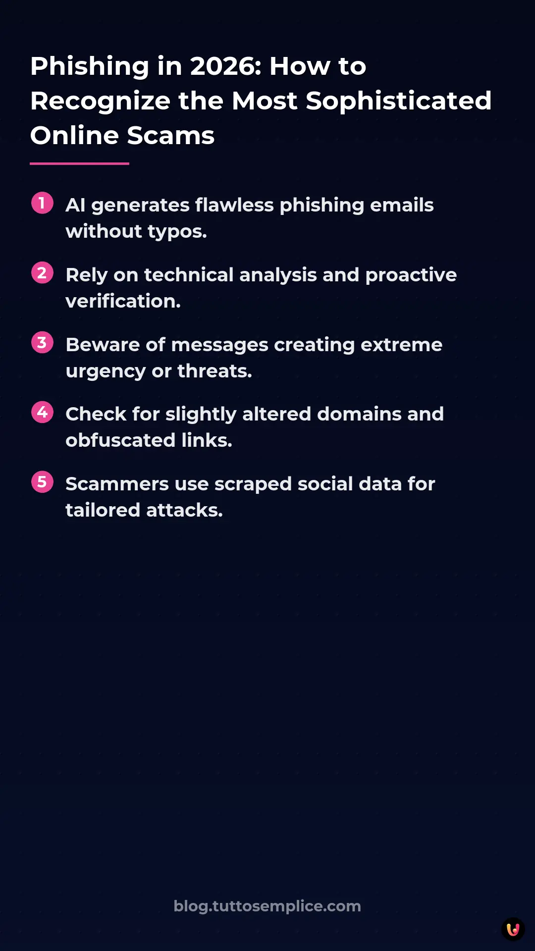 List: Phishing in 2026: How to Recognize the Most Sophisticated Online Scams