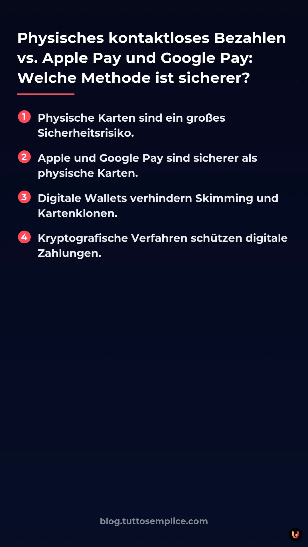 List: Physisches kontaktloses Bezahlen vs. Apple Pay und Google Pay: Welche Methode ist sicherer?