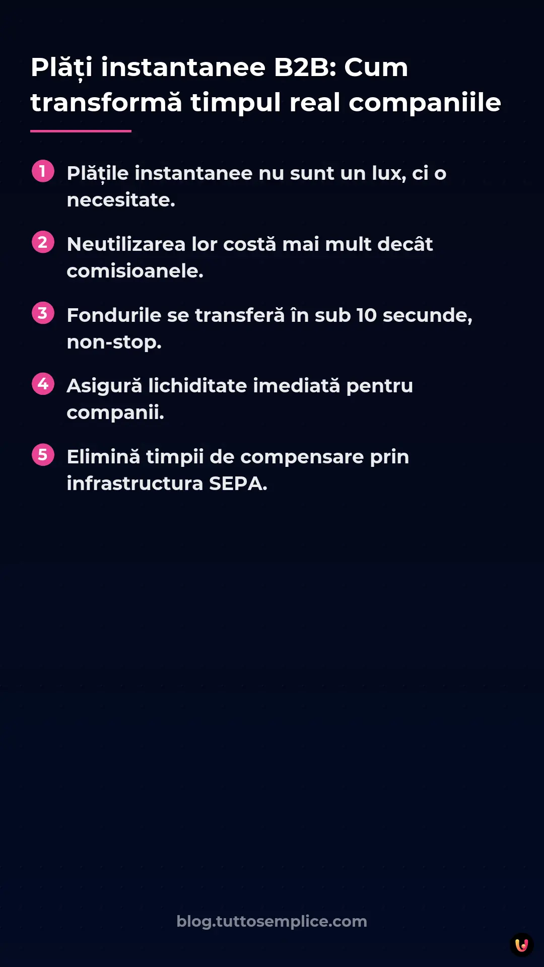 List: Plăți instantanee B2B: Cum transformă timpul real companiile