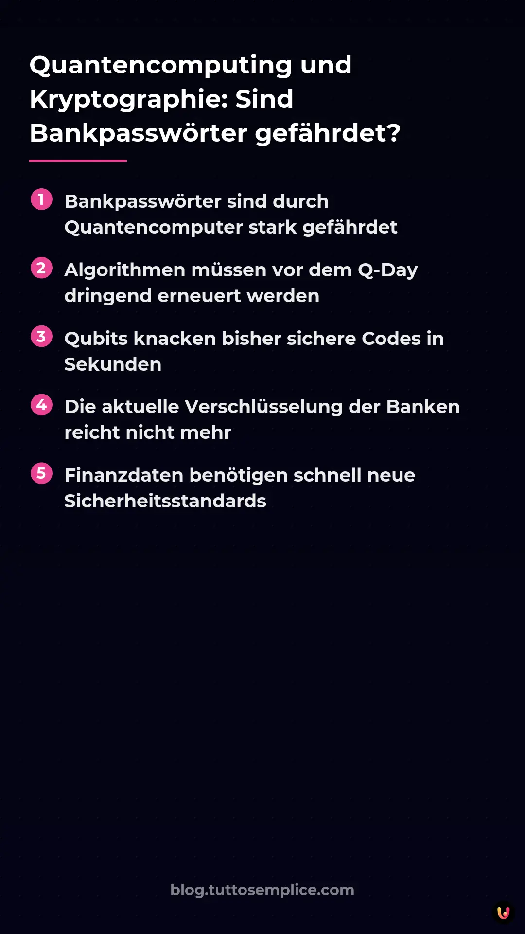 List: Quantencomputing und Kryptographie: Sind Bankpassw&ouml;rter gef&auml;hrdet?