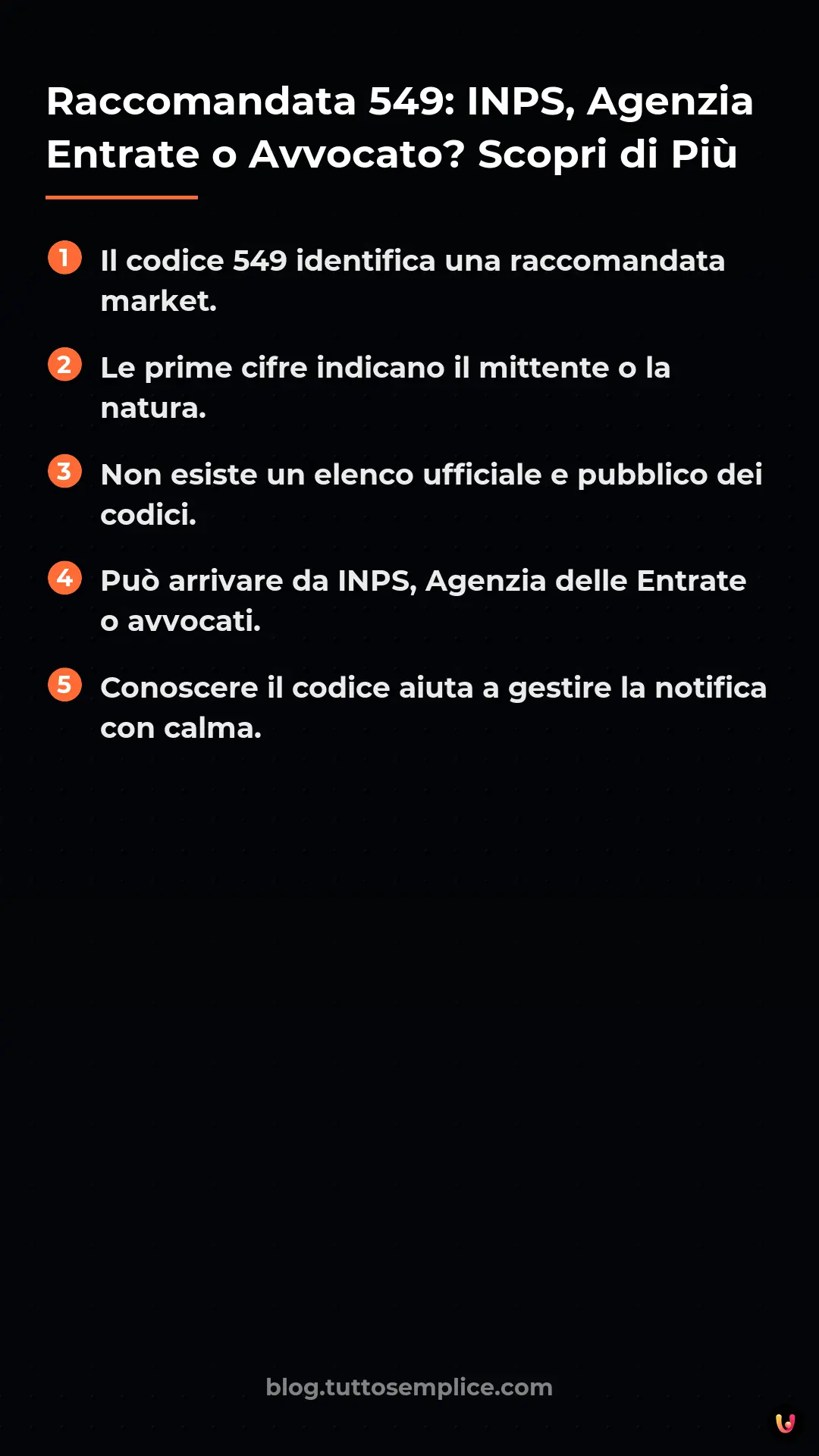 List: Raccomandata 549: INPS, Agenzia Entrate o Avvocato? Scopri di Più