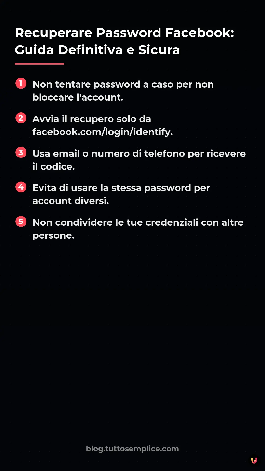 List: Recuperare Password Facebook: Guida Definitiva e Sicura