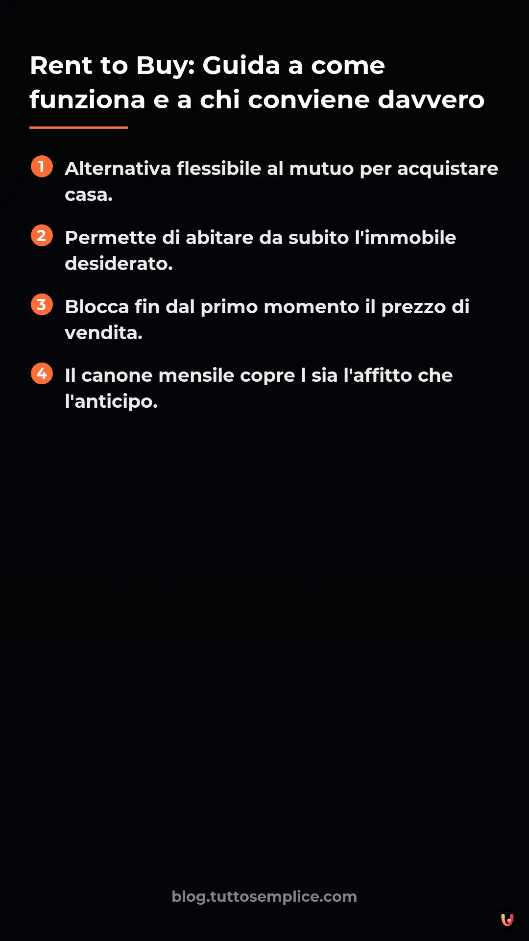 List: Rent to Buy: Guida a come funziona e a chi conviene davvero