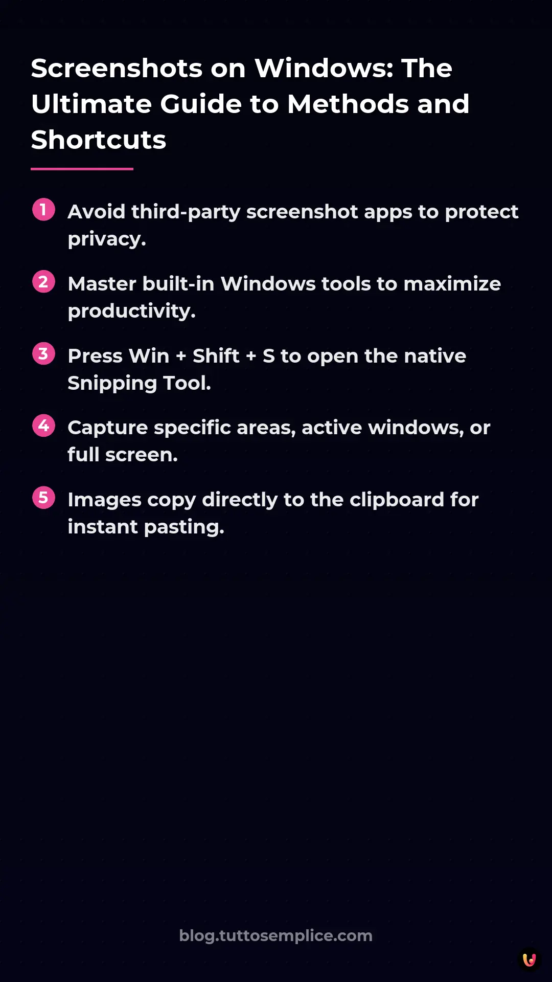 List: Screenshots on Windows: The Ultimate Guide to Methods and Shortcuts