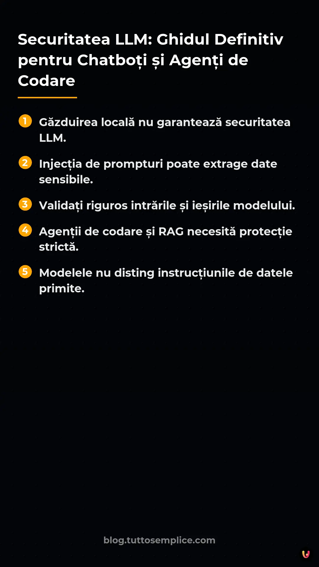 List: Securitatea LLM: Ghidul Definitiv pentru Chatboți și Agenți de Codare