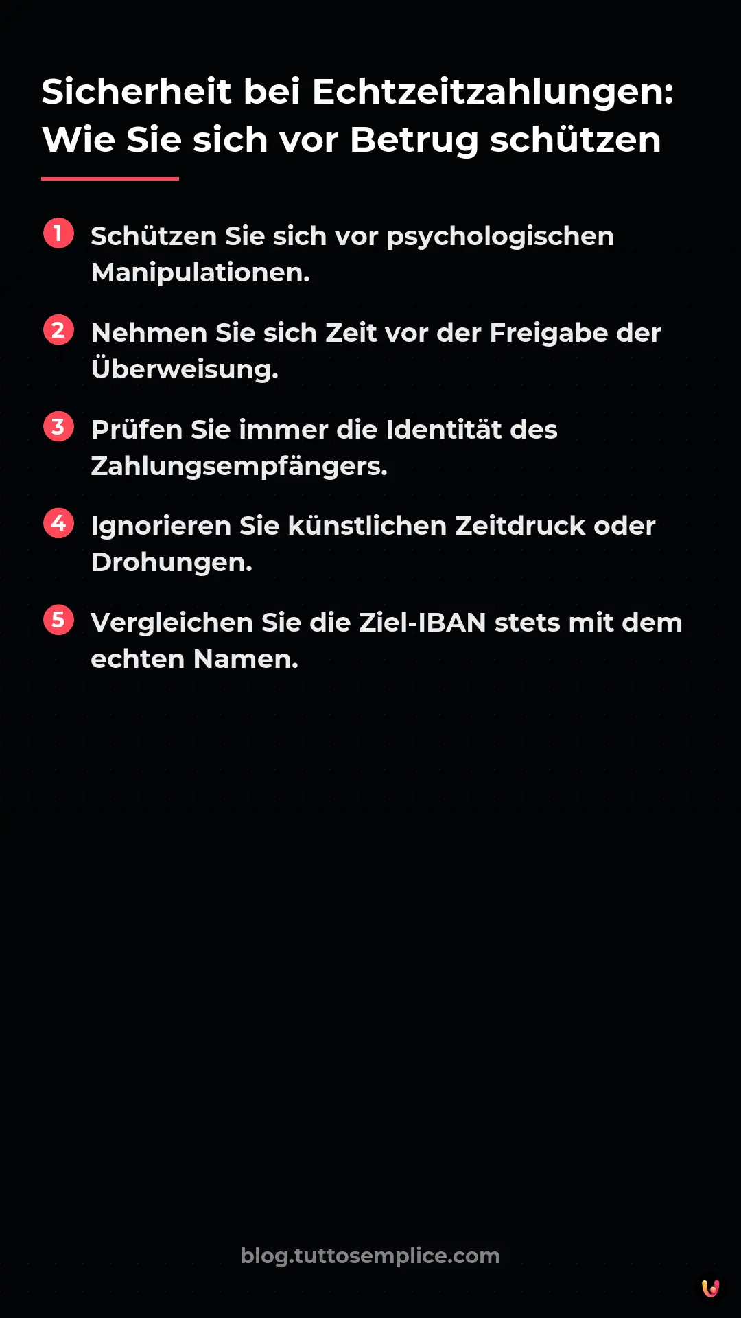 List: Sicherheit bei Echtzeitzahlungen: Wie Sie sich vor Betrug sch&uuml;tzen