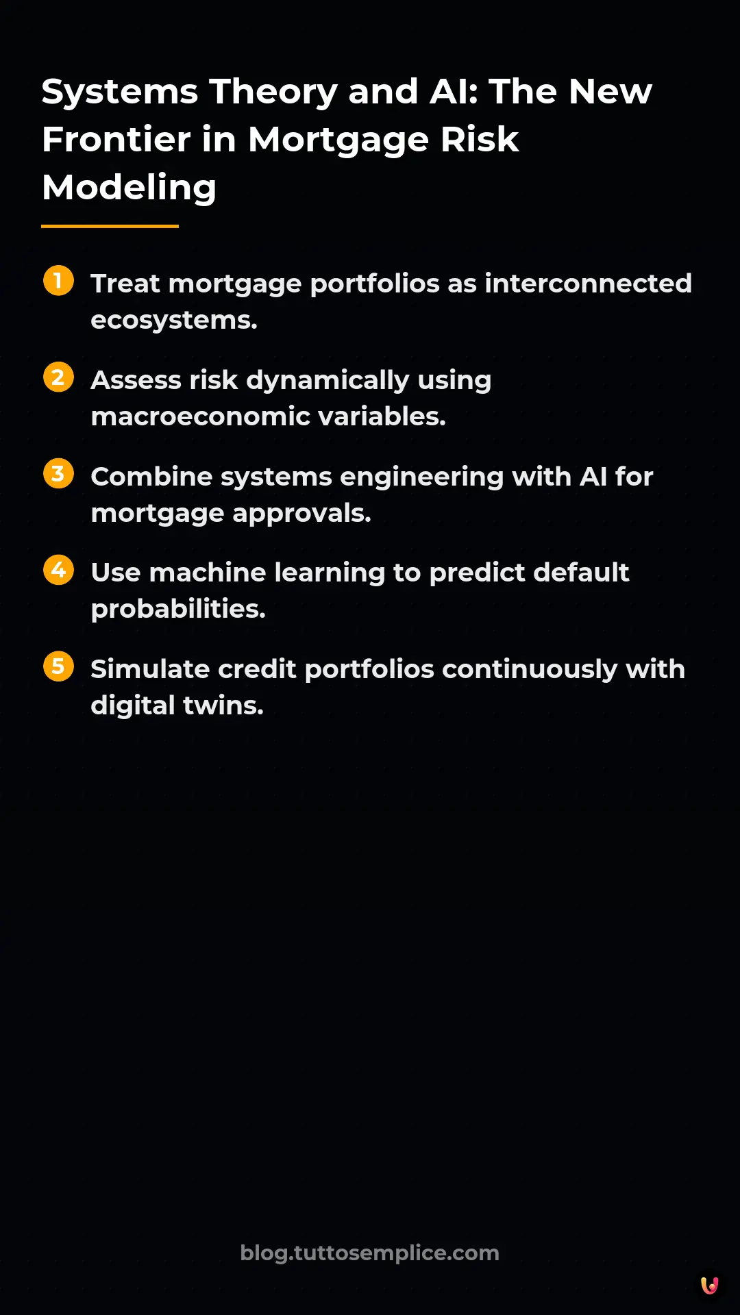 List: Systems Theory and AI: The New Frontier in Mortgage Risk Modeling